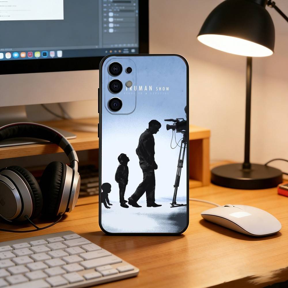 The Truman Show Phone Case For Samsung S25,S24,S21,S22,S23,S30,Ultra,S20,Plus,Fe,Soft Silicone Black Cover