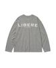 LIBERE Libere Logo Ls Tee / Gray
