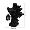 Halloween Witch With Lantern Realistic Resin Ghost Sculpture Ghost Looking For Light Scary Hell Messenger For Home Party Decor