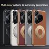 Miljøvennlig Vegansk Lær Skjult Støtte Etui For Huawei P60 Pro Art Pura 70 Ultra Pro+Plus Magnetisk Deksel Luksus Business Skall