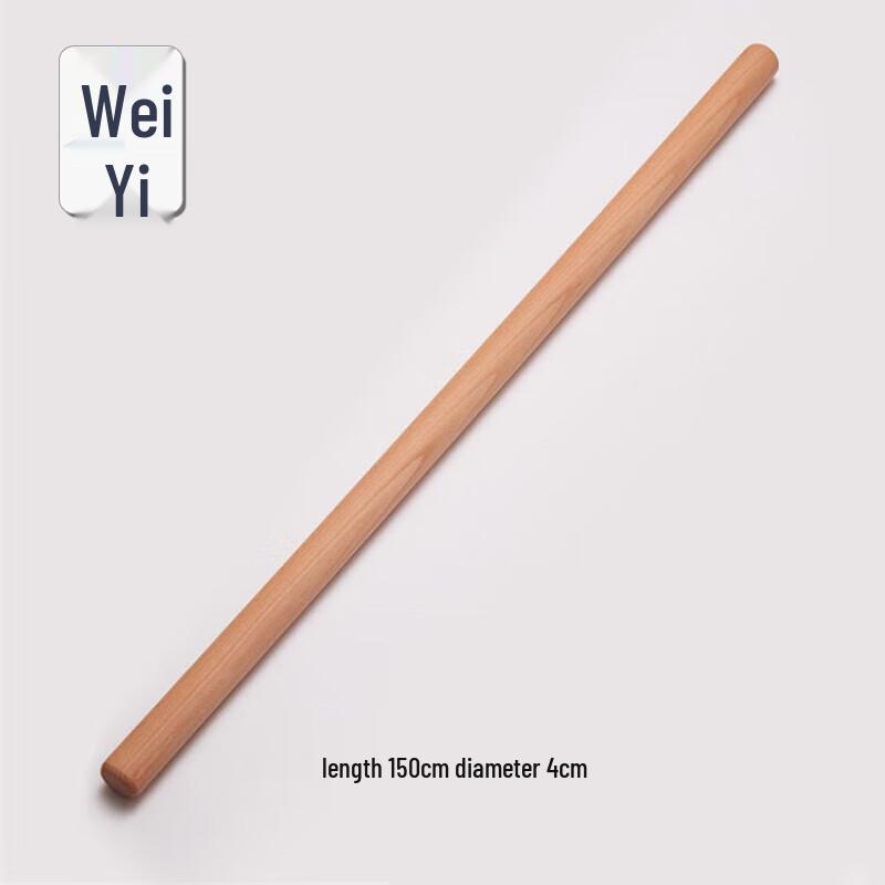 Solidny drewniany wałek do ciasta z drewna bukowego