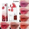 Plumping Lip Gloss with Mirror Shine, Juice-Infused Cherry Lip Oil for Moisturizing Color and Nourishment, Long-Lasting Wear, 1 Piece