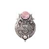 Vintage Pink Morganite 925 Sterling Silver Handcrafted Unique Jewelry Pendant CP-22-10