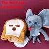Cute Funny Cartoon Bread Thief Mouse Plush Toy Doll Pendant For Young Adults