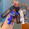 Adorable Cartoon Bear Keychain Pendant - Couple Car Bag Ornament Small Gift
