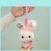 Plush Bunny Keychain For Kids Girls With Pp Cotton Filling Perfect For School Bag Decor