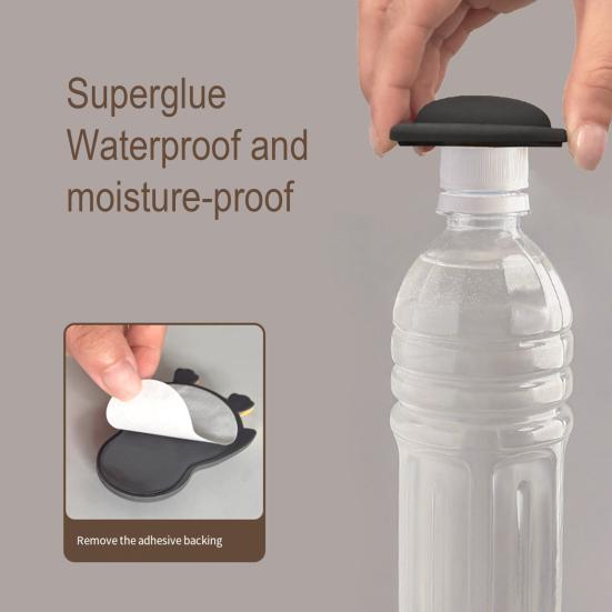 1/2/4Pcs Animal Wall Bumper Self-Adhesive Door Stopper Wall Protector Door Handle Wall Guard Shield Anti-collision Silencer Pad Buffer Sticker