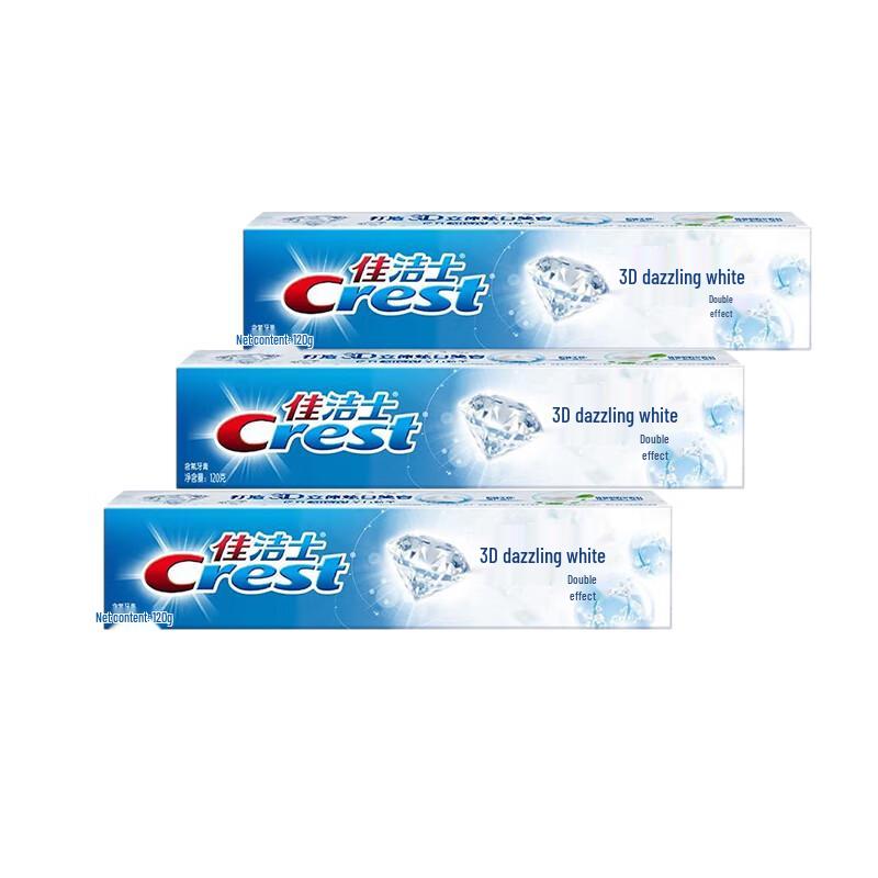Crest 3D White Dual Action Toothpaste