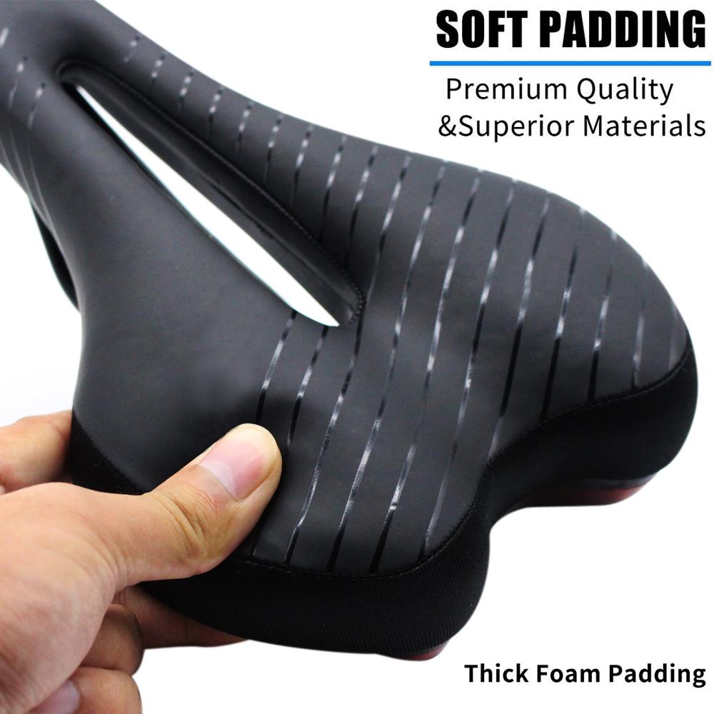 Buy 1Set Gel Biking Seat Bicycle Saddles Comfortable Safety Foam Padded