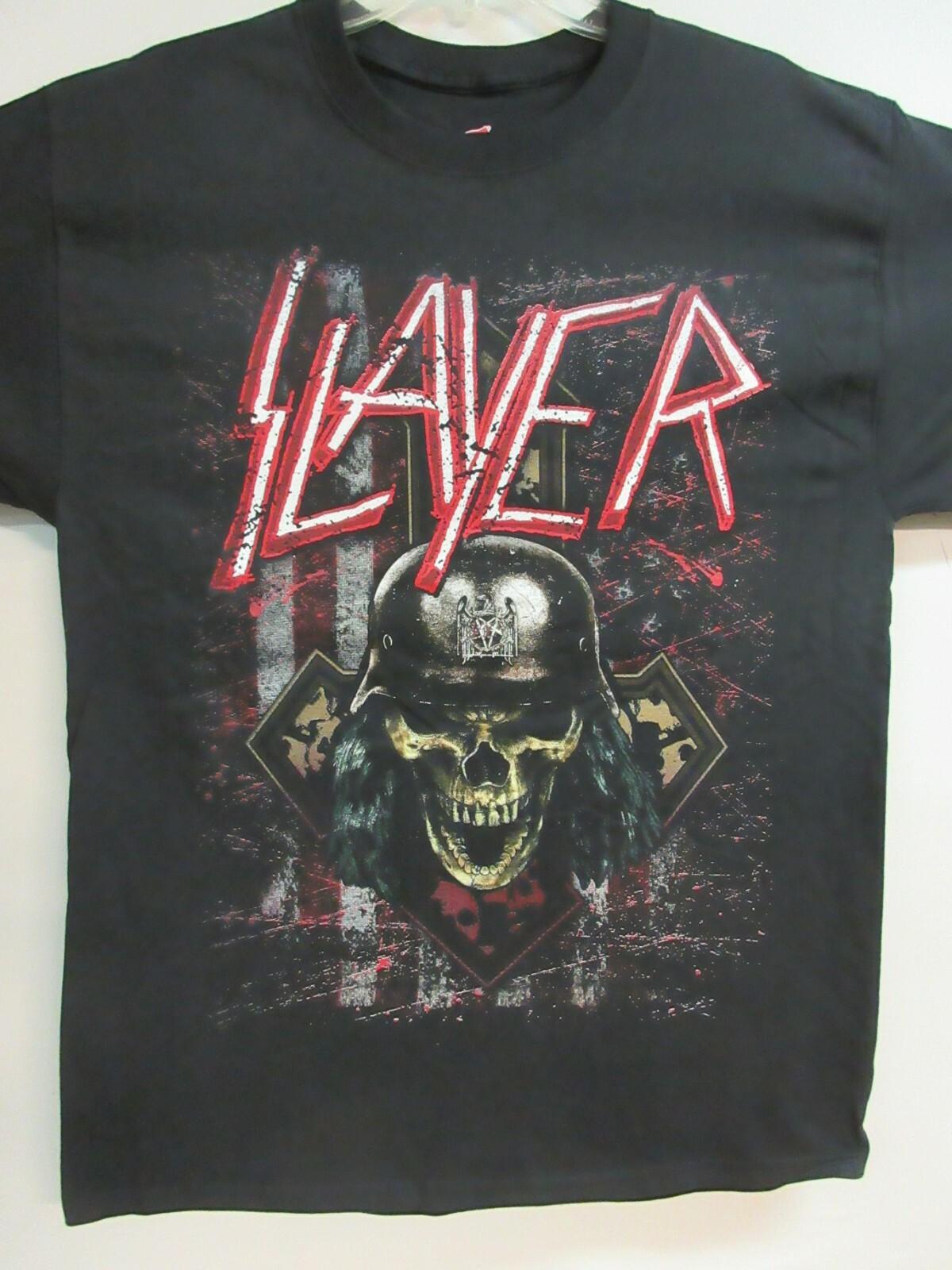 SLAYER OFFICIAL MERCH FLAG 2018 TOUR BAND CONCERT MUSIC MEDIUM Unisex T-Shirt M