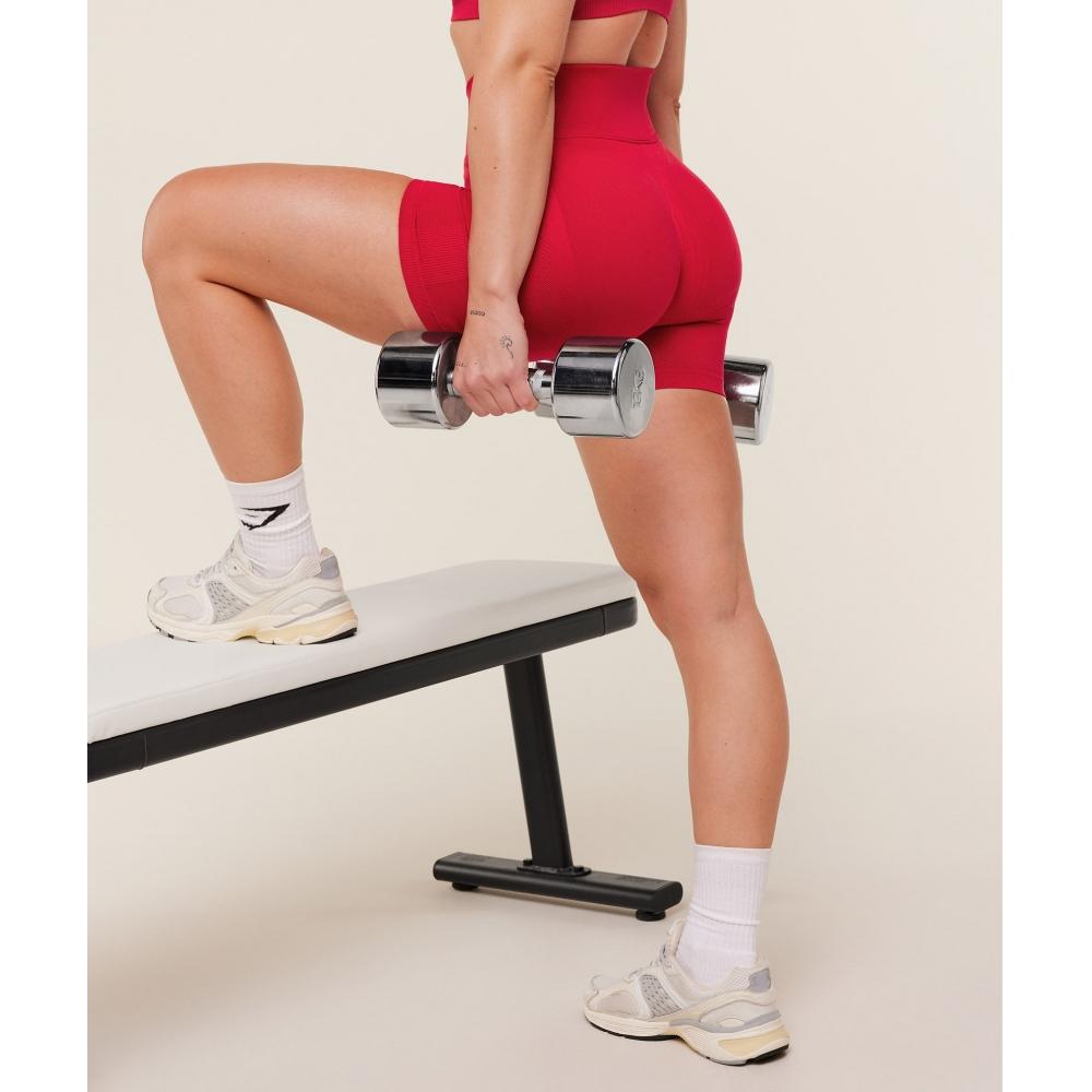 Gymshark Lift Seamless Shorts Carmine Red B6a8i Rbqw