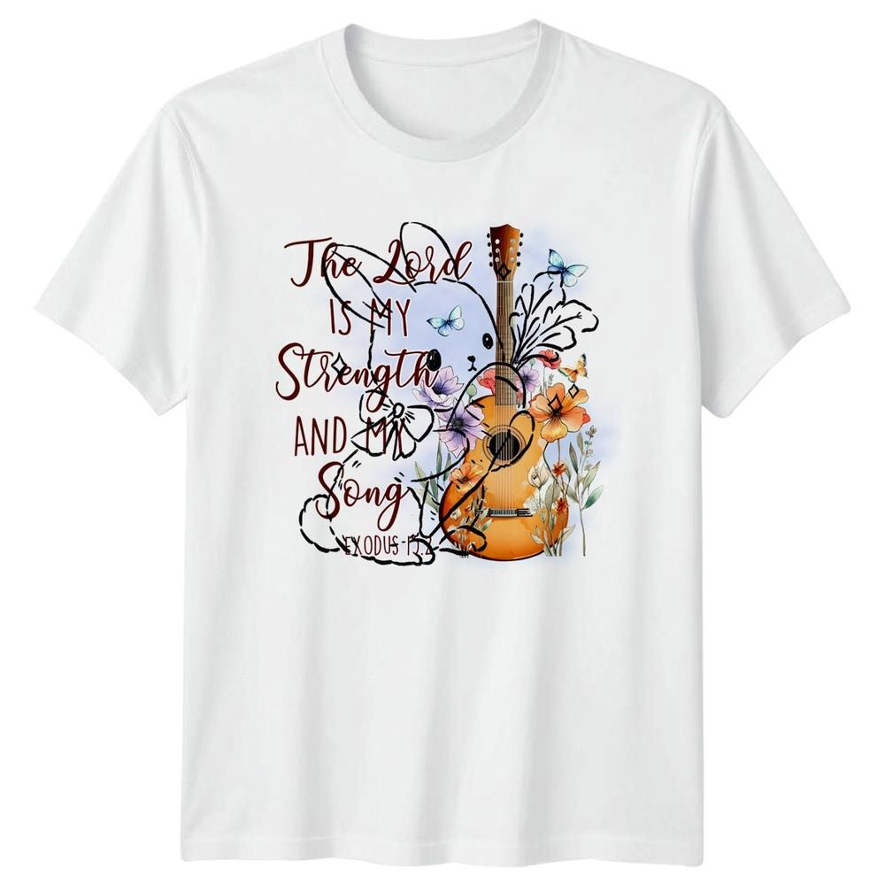 Cute Bunny Holding A Carrot TShirt Kawaii Animal Birthday Gift For Him And Her S