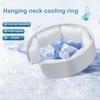 Neck Cooling Tube Ring Reusable Tube Neck Coolers Wearable Ice Ring Neck Cooler for Hot Summer