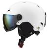 Winter Skiing Helmet With Integrated Goggles Anti-Fog Clear Lens Cycling Protective Gear Safety Headwear Adults Kids