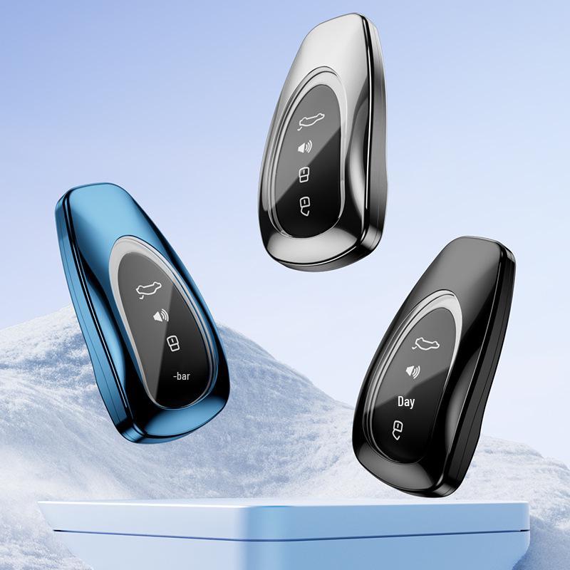 Wey Gaoshan/Lanshan Car Key Cover and Mocha DHT-PHEV Protective Shell with WEY Buckle