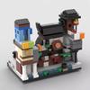Compatible With Building Blocks MOC-108555 Mini Dock Miniature Assembled Model Building Ornaments