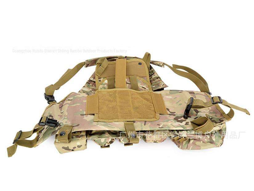 Multi-Color Tactical RRV Field Vest with MOLLE System