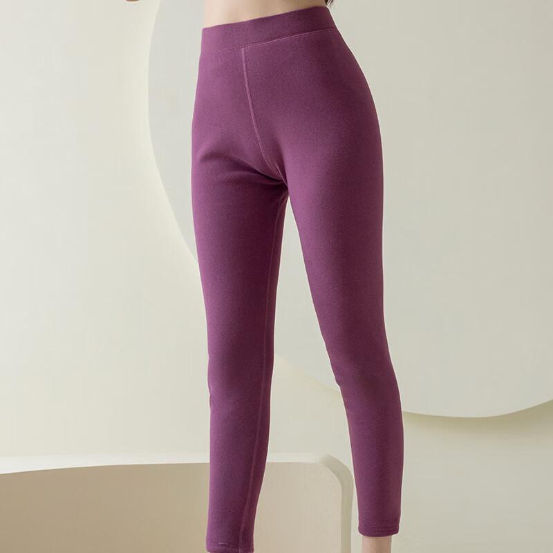 LANGSHA Women's Thermal Lambswool Lined Leggings