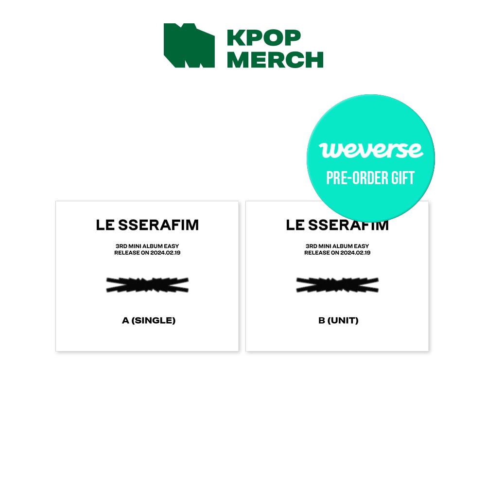 

[Предзаказ] LE SSERAFIM - ЛЕГКО (Альбомы Weverse вер.) Вкл.. Weverse ПОБ