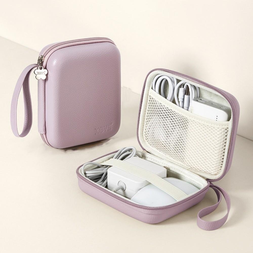 Shockproof EVA Digital Storage Bag Portable Data Cable Organizer Bag  Earphone Accessories