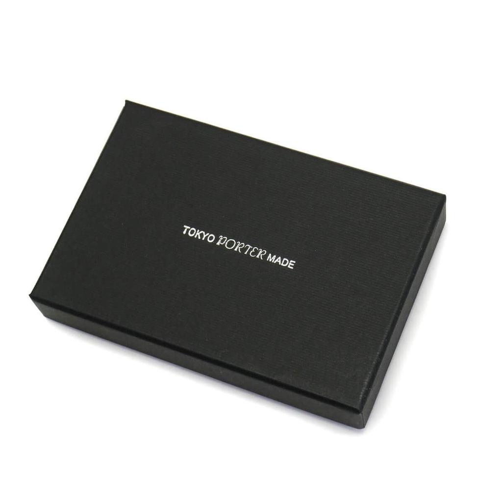 GLUE Card Case Business Card Holder [PORTER] 079-02938 Black/10