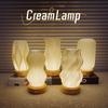 Nordic LED Desk Lamp USB Tri Color Night Light Bedroom Living Room Bedside Art Decoration Desk Lighting