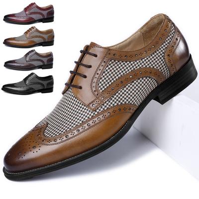 Moda Nuove Scarpe da Uomo Oxford Business in Pelle Scarpe Casual Morbide Traspiranti Mocassini da Uomo Scarpe Basse Moda Retrò Scarpe in Pelle Denim