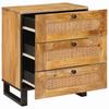 Nightstand Natural 50 x 33 x 62 cm Solid Mango Wood