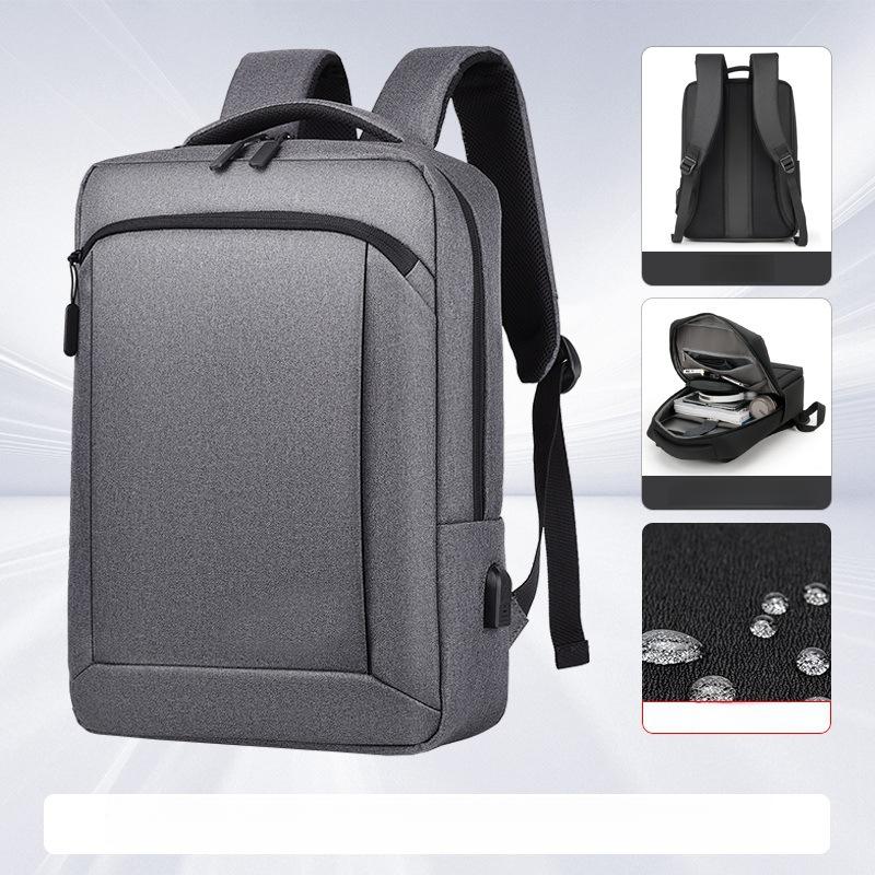 Men's Business Backpack High-end Large Capacity Commuting Backpack Fashionable Travel Waterproof Laptop Backpack