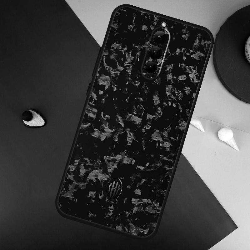 

Узор из кованого карбона для чехла ZTE Nubia Red Magic 10S 8 9 8S 9S Pro Plus 10 Air 6S 7S 7 Pro Red Magic 11 Pro Plus Red Magic 9S Pro