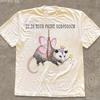 Funny Possum Meme Shirt for Men Women It Is Your Fairy Godpossum Tee Weird Animal Lover Gift Sarcastic T-Shirt Goblincore Aesthetic
