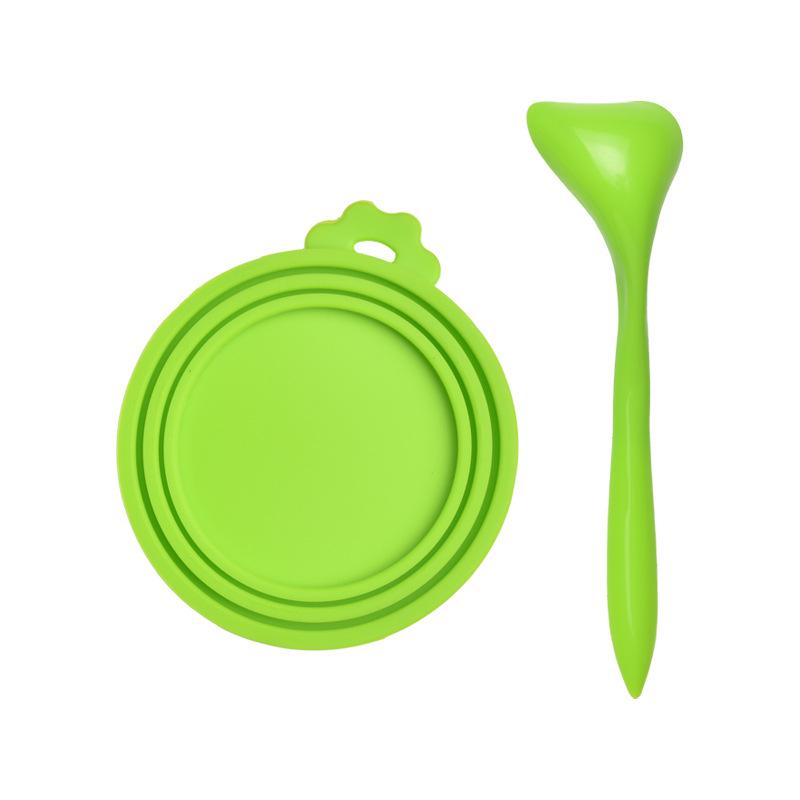 Silicone Universal Sealing Lid for Pet Canned Food - 3-in-1 Fresh-Keeping