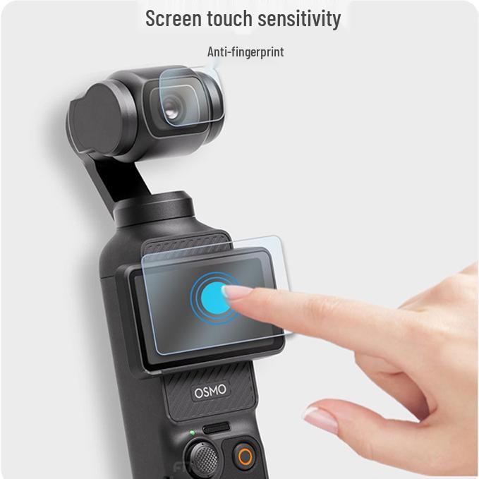 DJI Pocket 3 Screen and Lens Protective Film - Full Coverage
