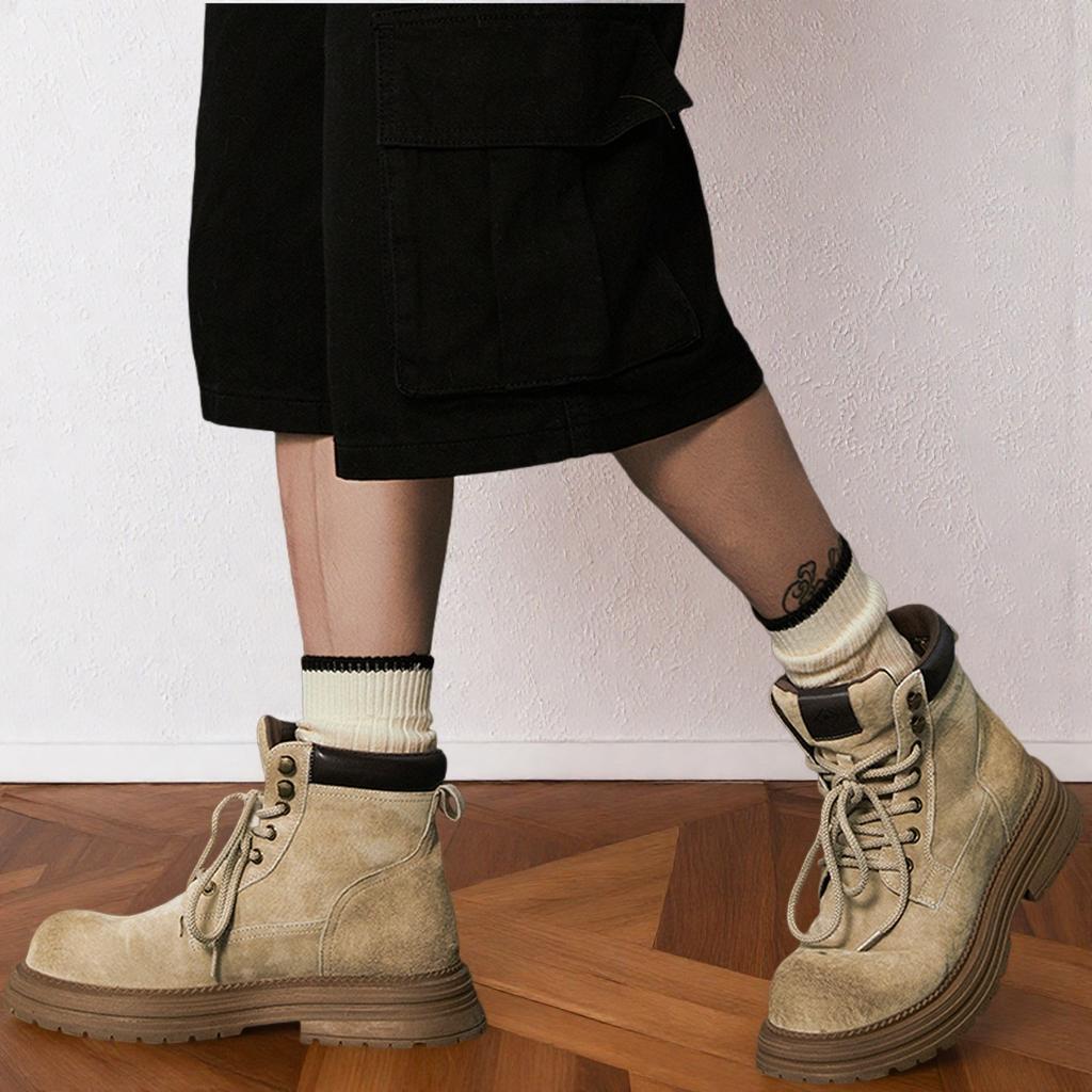 Men's boots autumn and winter new Martin boots outdoor locomotive boots casual sports men's shoes