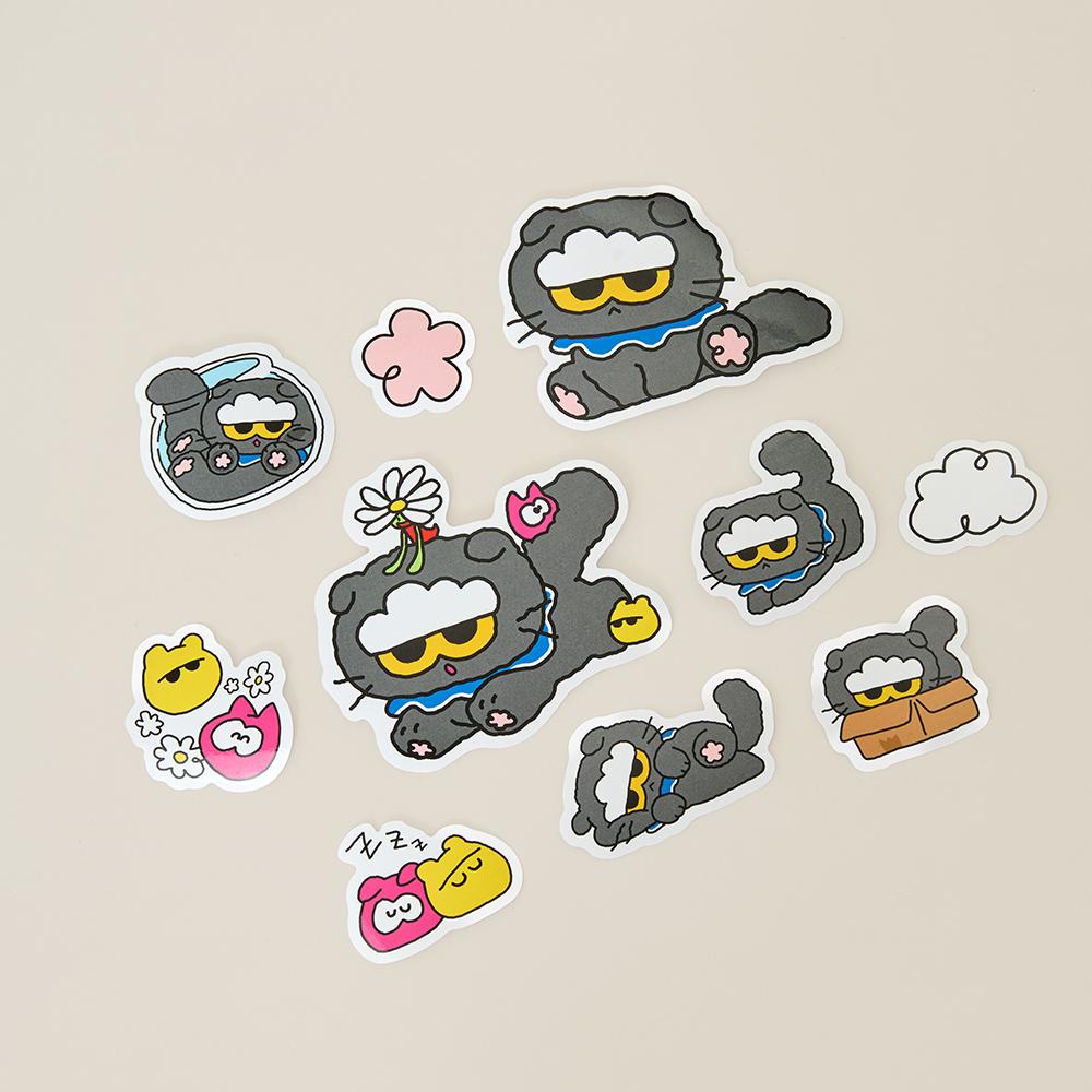 [[LINE FRIENDS] ZOA & A&NE Lucky Shop Sticker Set