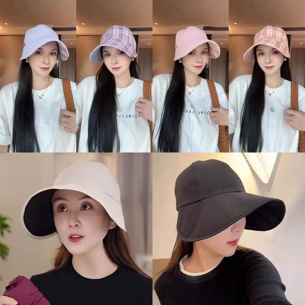 Summer Sun Protection Fisherman Hat With Large Brim Foldable For Outdoor Travel