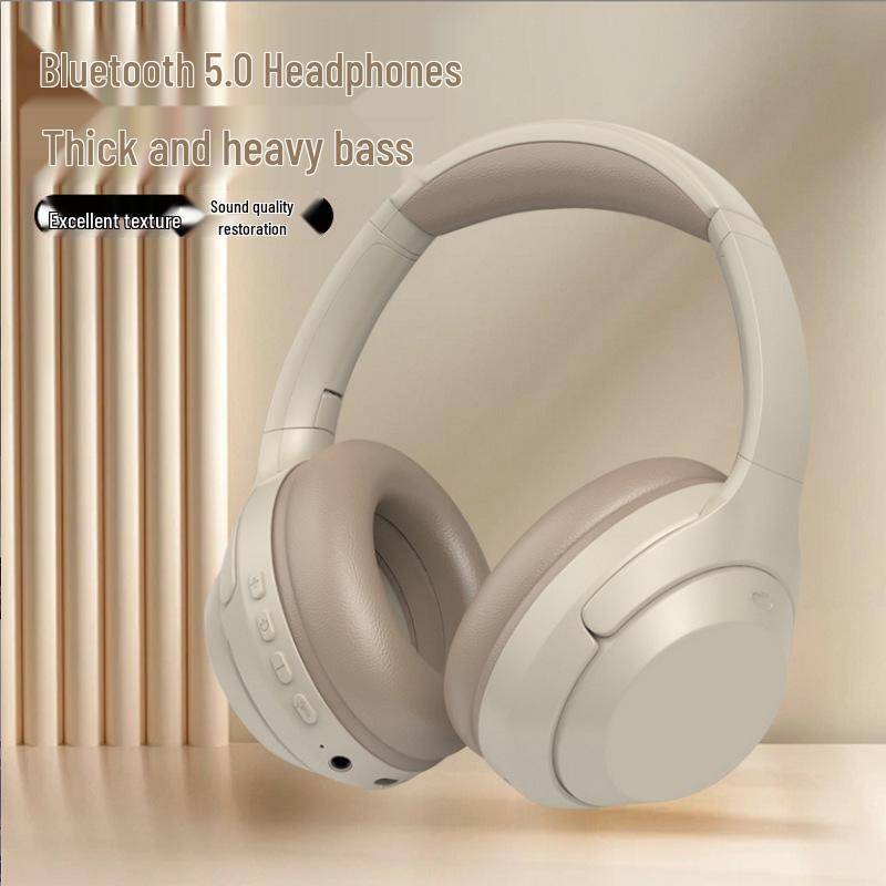 C-2235 Wireless Bluetooth Headband Headset: Fashionable Sports & Gaming Bass Headphones
