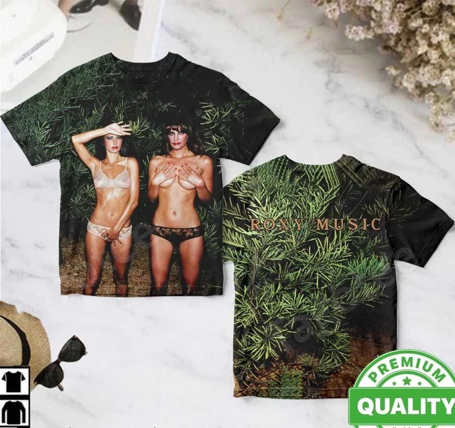 Roxy Music Country Life Album AOP 3D T Shirt Unisex S-5XL S