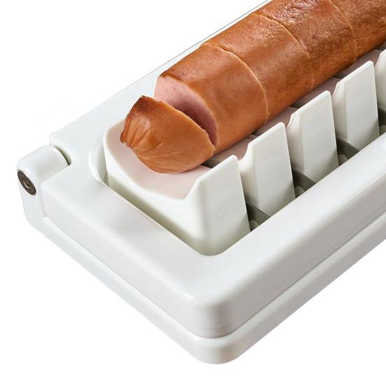 Sausage Cutter Vegetable Slicer for Eggs Bananas Strawberries Stainless Steel