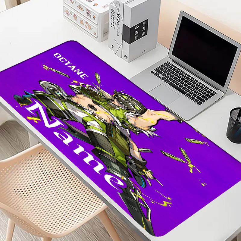 Custom Name Personalized Apex Legends Pattern Mousepad, Laptop PC Desk Mat, Decorative Desk Mat for Home Keyboard Pad Gift