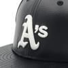 New Era 59FIFTY Side Patch MLB ONSPOTZ Special Edition ATH Black 7 59Fifty Synthetic Leather Side Patch MLB Oakland Athletics 3/8