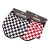 Breathable Cycling Face Mask - Checkerboard Pattern Ear-Hanging Head Scarf Neck Gaiter, Unisex Bicycle/Motorcycle Head Cover for