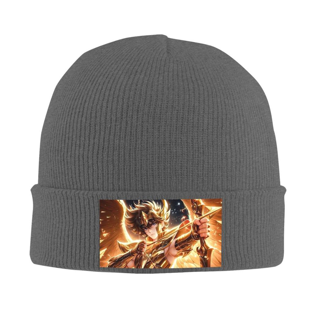 Knights Of The Zodiac Warm Knitted Cap Winter Knit Bonnet Hat Skullies Beanies Hip Hop Caps for Unisex