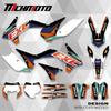MCHMFG For KTM EXC EXC-F 125 250 300 350 450 2014-2016 SX SXF 2013-2015 Full Graphics Decal Stickers Number Name Decals
