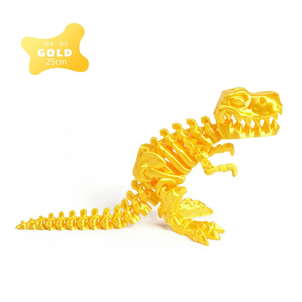 Creative 3D Printing of Tyrannosaurus Rex Ornaments Deformed Skeleton Toys Gear Balls Stress Reducing Crafts Home Car Decoration Gifts