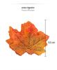 Artificial Red Maple Leaf & Green Leaves Decoration for Kindergarten, Shop Windows, and Landscaping