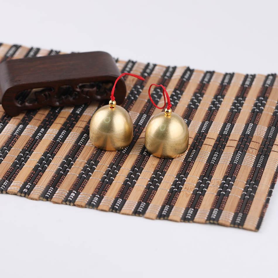 28mm Retro Kupfer Jingle Bell Windspiel Hut: Weihnachtsanhänger Ornament Geschenk