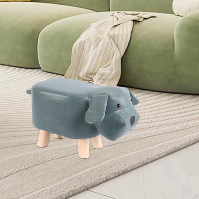 Adorabile Poggiapiedi a Forma di Animale: Comodo Pouf Imbottito per la Sala Giochi dei Bambini