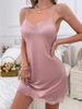 [Customization] Hot-selling European and American lace edge suspender nightgown fashionable casual breathable loungewear women