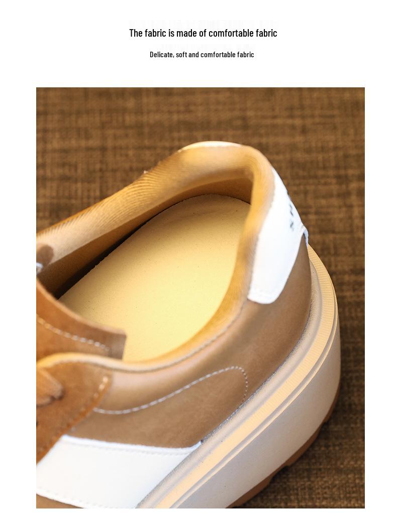 Thick-Soled Women's Platform Casual Sneakers - 2025 Autumn Chunky Soft Sole Trainers